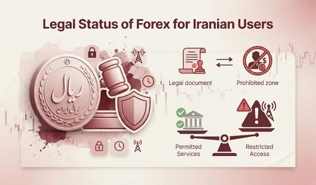 وضعیت قانونی فارکس برای کاربران ایرانی